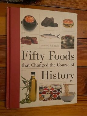 Fifty Foods Food History book historical KITCHEN fish noodles chocolate burger